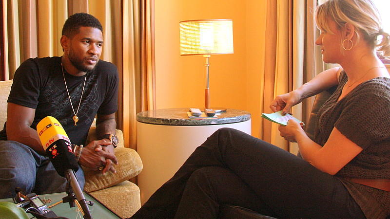 Usher räumt mit Duett-Gerüchten auf