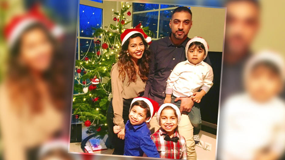 Mehrzad Marashi und seine Familie