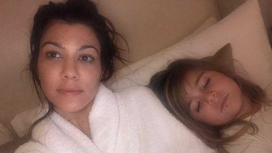 Kourtney Kardashian und ihre vierjährige Tochter Penelope