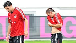 Mark van Bommel, Franck Ribery, FC Bayern München