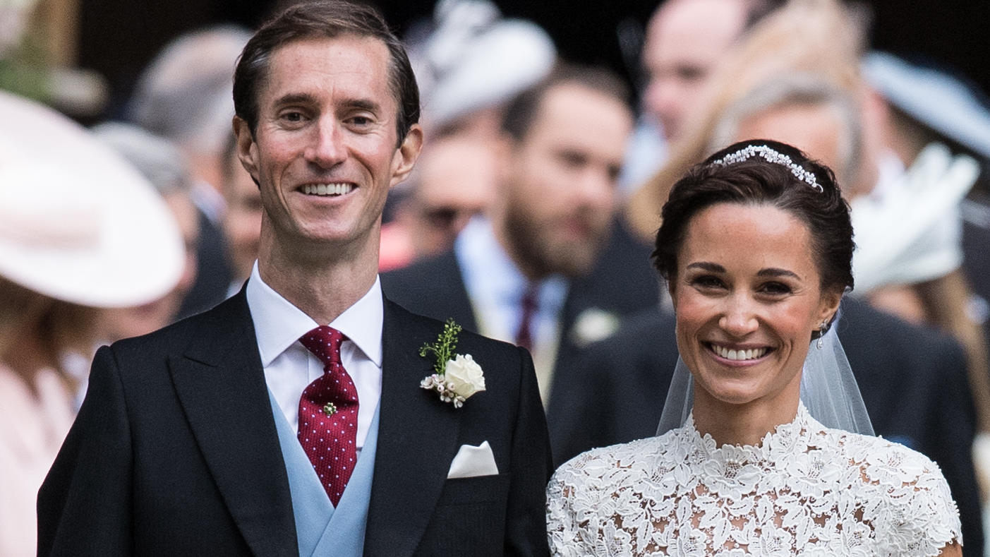 The wedding of Pippa Middleton and James Matthews at St. Mark's Church, Englefield. Attended by Catherine Middleton, Prince William, Prince George and Princess Charlotte.Featuring: Pippa Middleton, James MatthewsWhere: Englefield, United KingdomWhen: