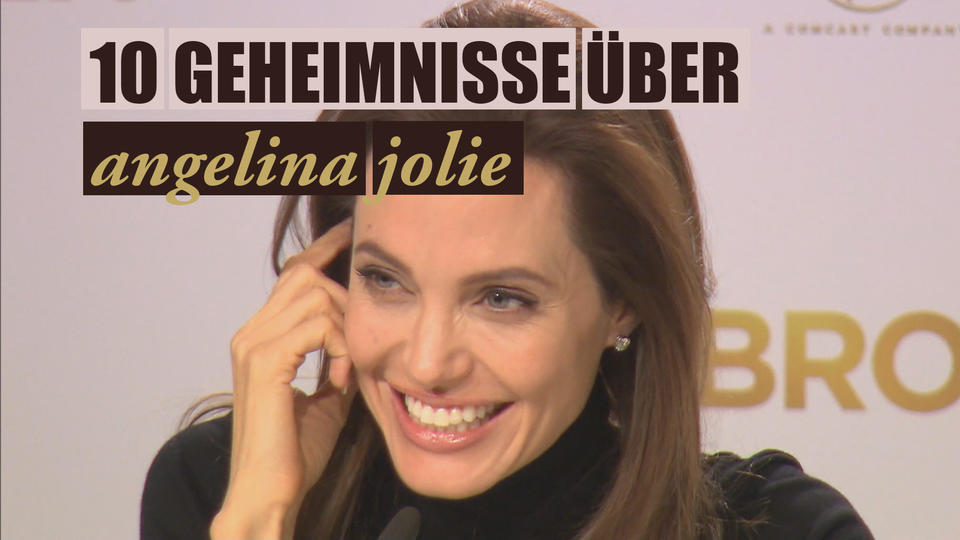 10 Geheimnisse über Angelina Jolie