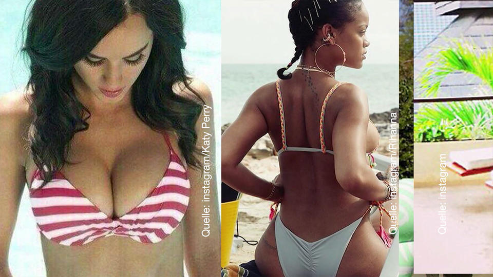 Sexy am Strand wie Katy Perry, Rihanna & Co. 