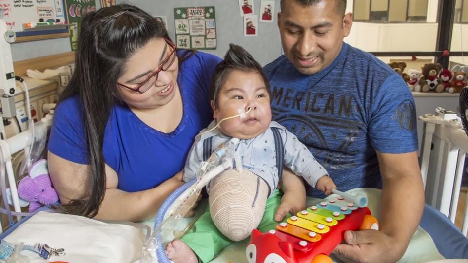 Seit seiner Geburt lebt Jacob (2) im Krankenhaus jetzt