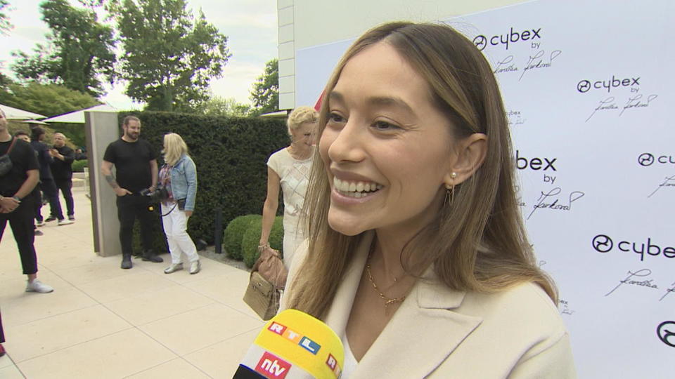 Anna Schürrle über Baby Kaia