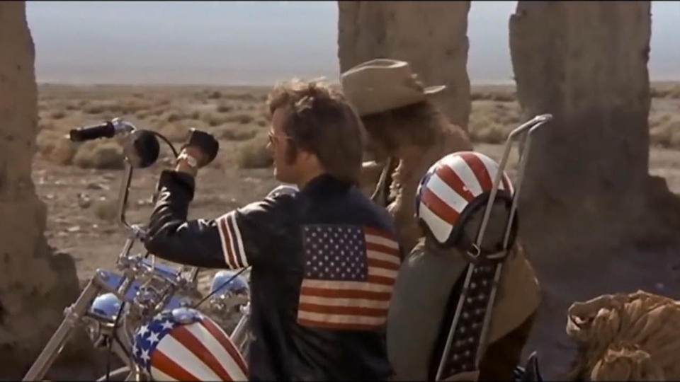 Peter Fonda als "Easy Rider"
