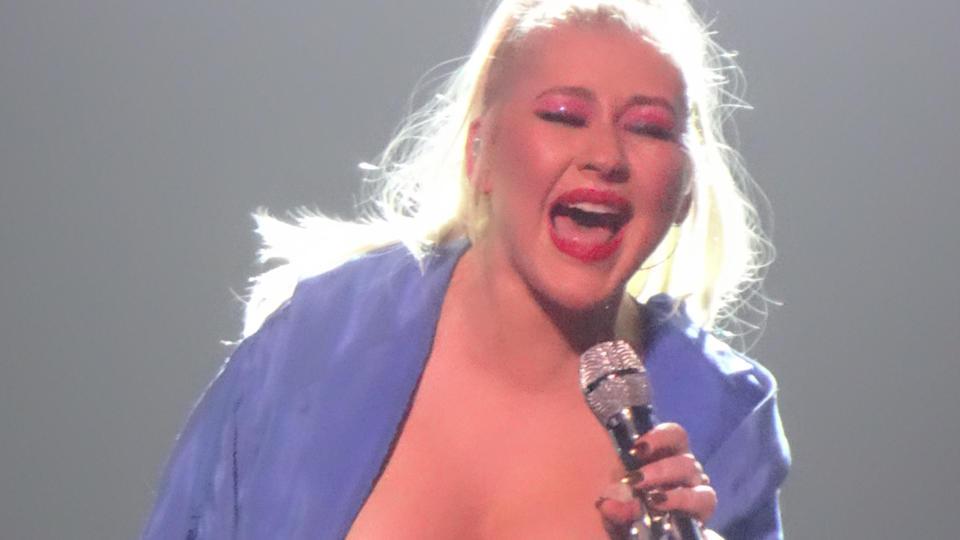 Ups! Christina Aguilera zeigt mehr als gewollt