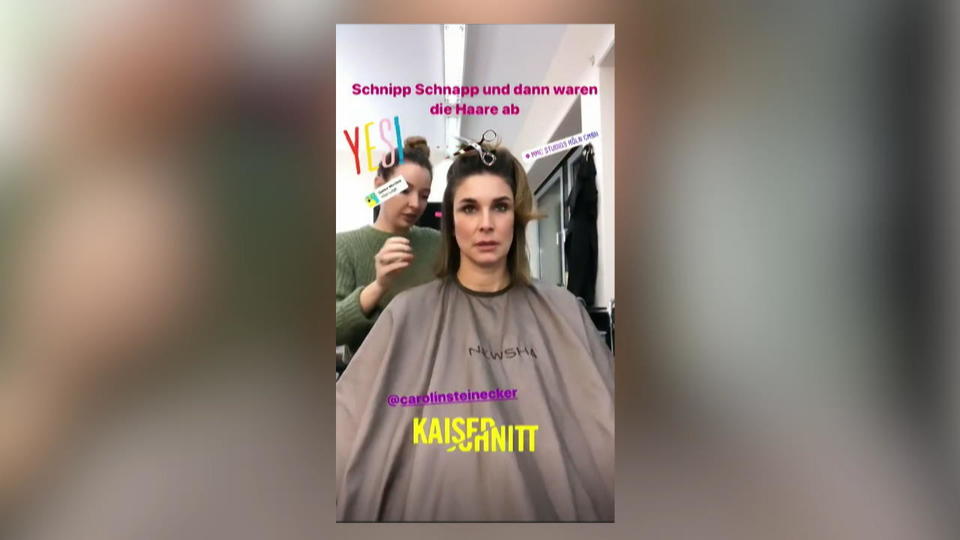 Neuer Look bei "Unter uns"-Star Claudelle Deckert
