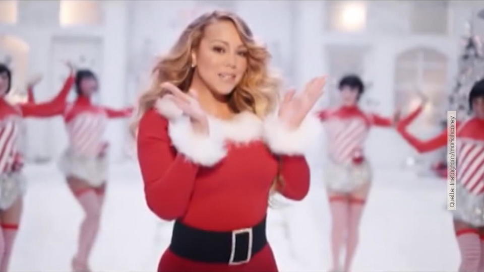 Sängerin Mariah Carey voll erschlankt