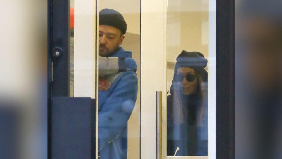 Jessica und Justin Timberlake in love