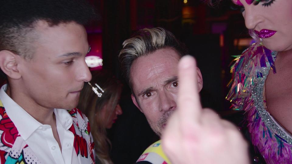 Hier rastet Benjamin Boyce vor laufender Kamera aus