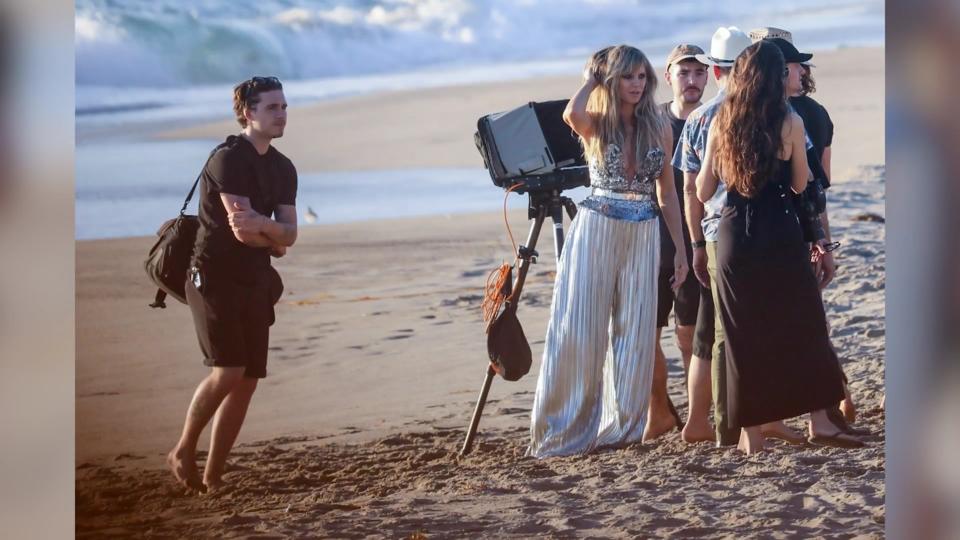 Brooklyn Beckham lernt bei Heidi Klum