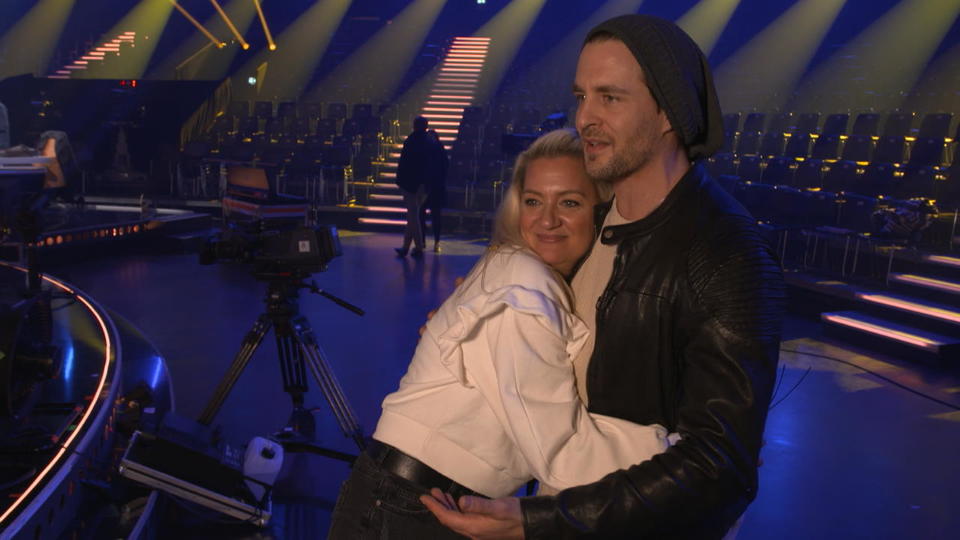 Emotionale Reunion von Alex Klaws und Juliette Schoppmann