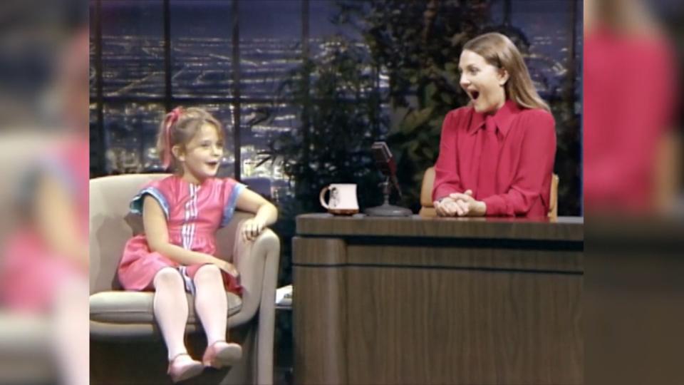 Drew Barrymore interviewt ihr 7-jähriges Ich