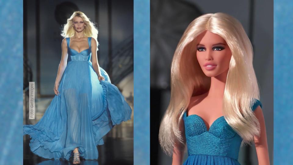 Claudia Schiffer hat nun ihre eigene Barbie