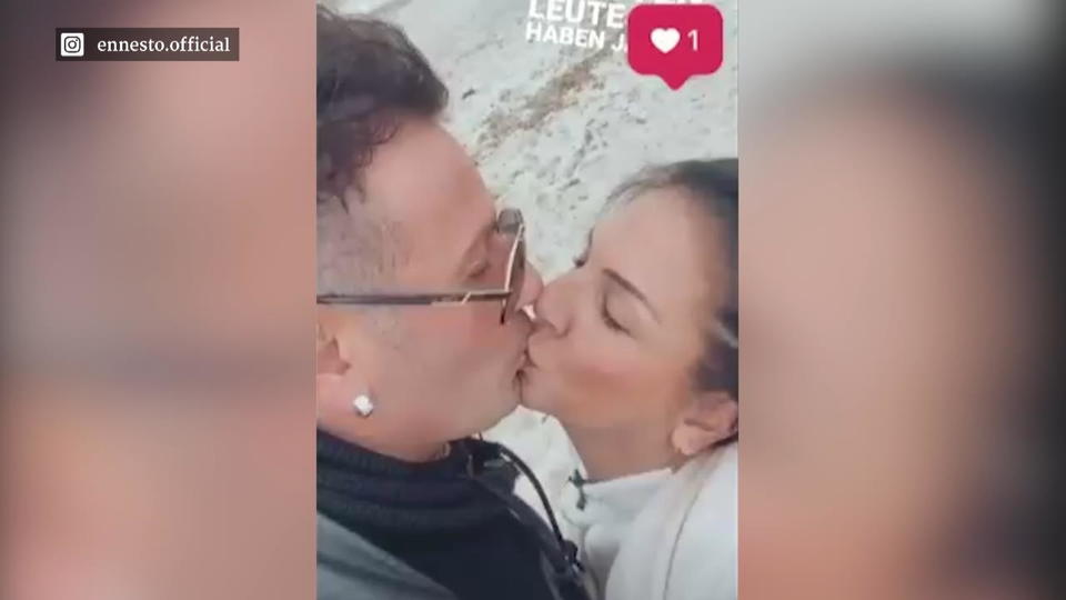 Erster öffentlicher Kuss auf Instagram