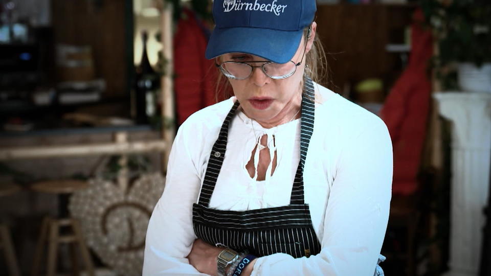 Doreen Dietel  hat Angst um ihr Restaurant