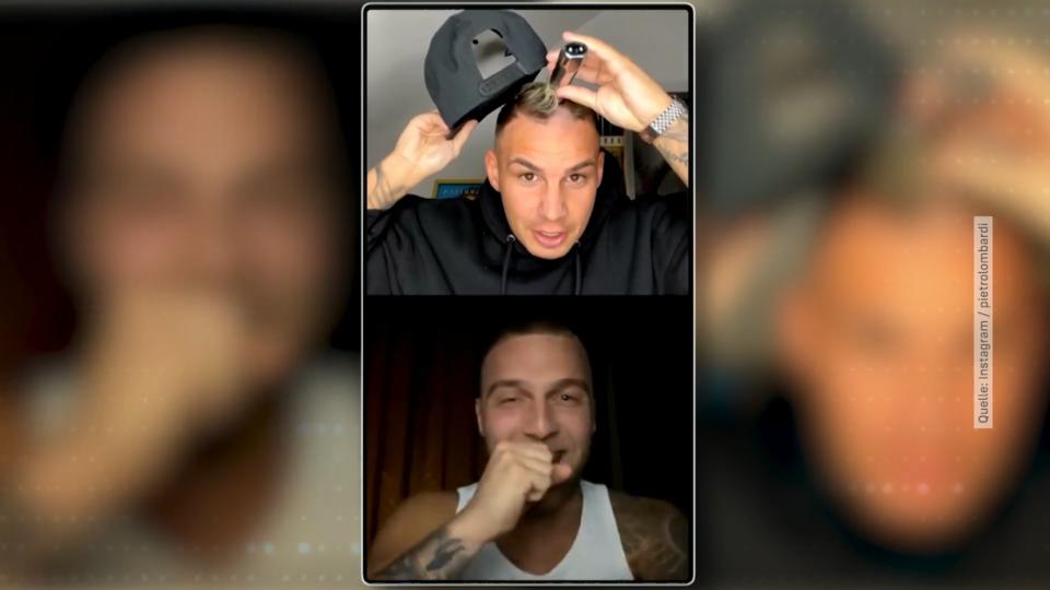 Pietros Liebescomeback mit Glatze?