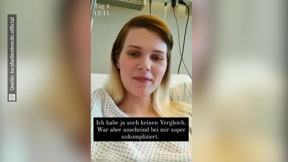 Lucy Hellenbrecht happy nach 2. Geschlechtsangleichung