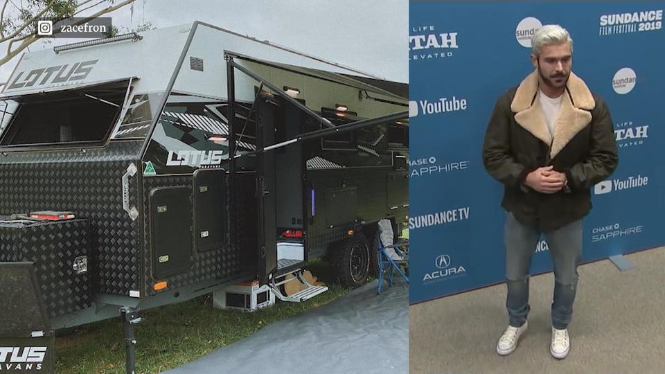 Zac Efron zeigt seinen Luxus-Van