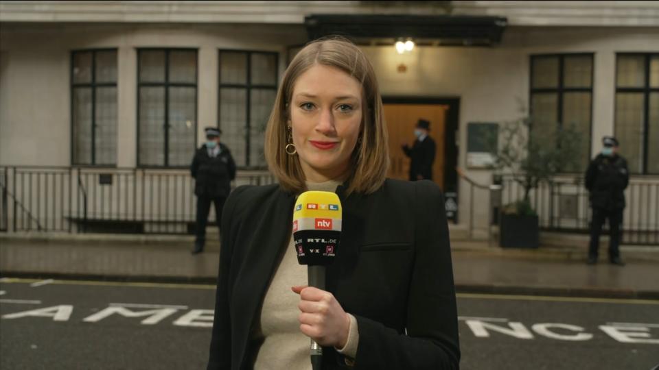 RTL-Reporterin Katharina Delling berichtet aus London