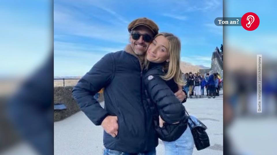 Patrick Dempsey gratuliert seine hübschen Tochter