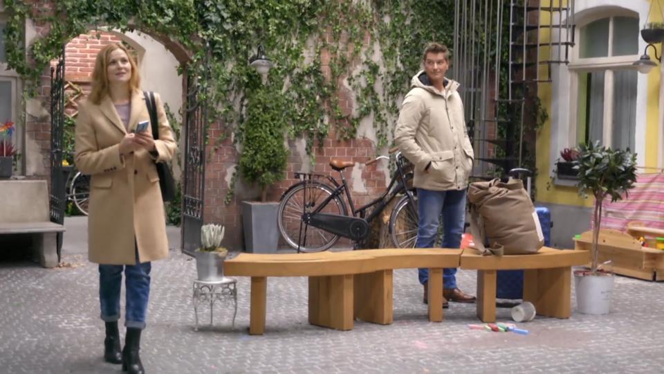 „Unter uns“Wochenvorschau ab 15. März 2021 Die Rückkehr von Chris und Corinna Weigel „Unter uns“Wochenvorschau ab 15. März 2021 Die Rückkehr von Chris und Corinna Weigel