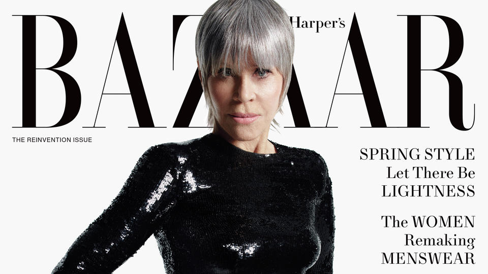 Jane Fonda strahlt auf Harper's BAZAAR Cover - mit 83