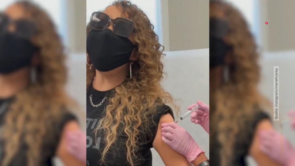 Mariah Carey besingt ihre Covid-19-Impfung