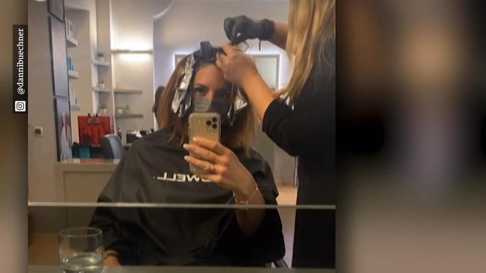 Neue Haarfarbe für Danni Büchner