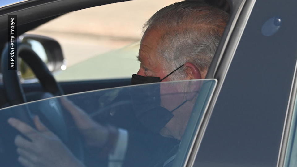 Hier sind die Royals auf dem Weg zur Trauerfeier