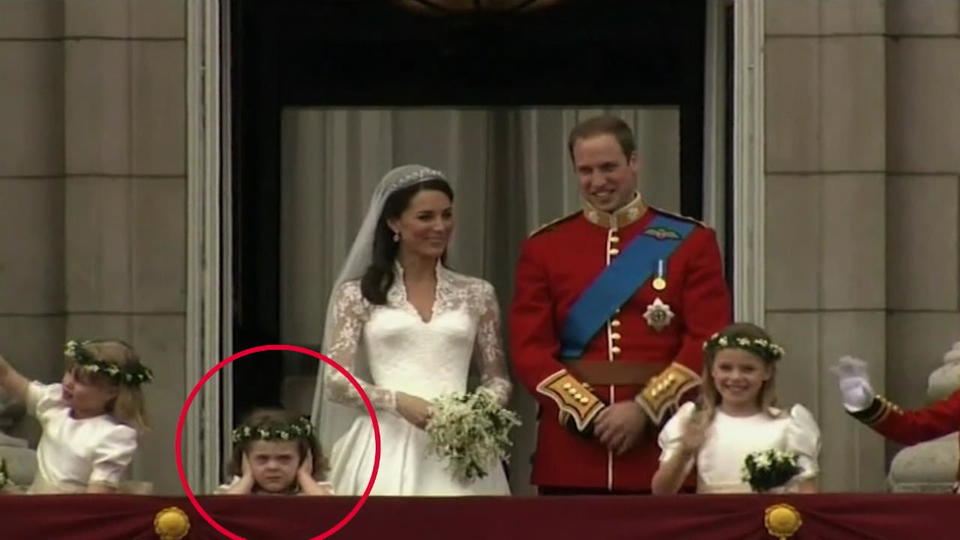 "Grummel Grace" war der heimliche Star auf ihrer Hochzeit