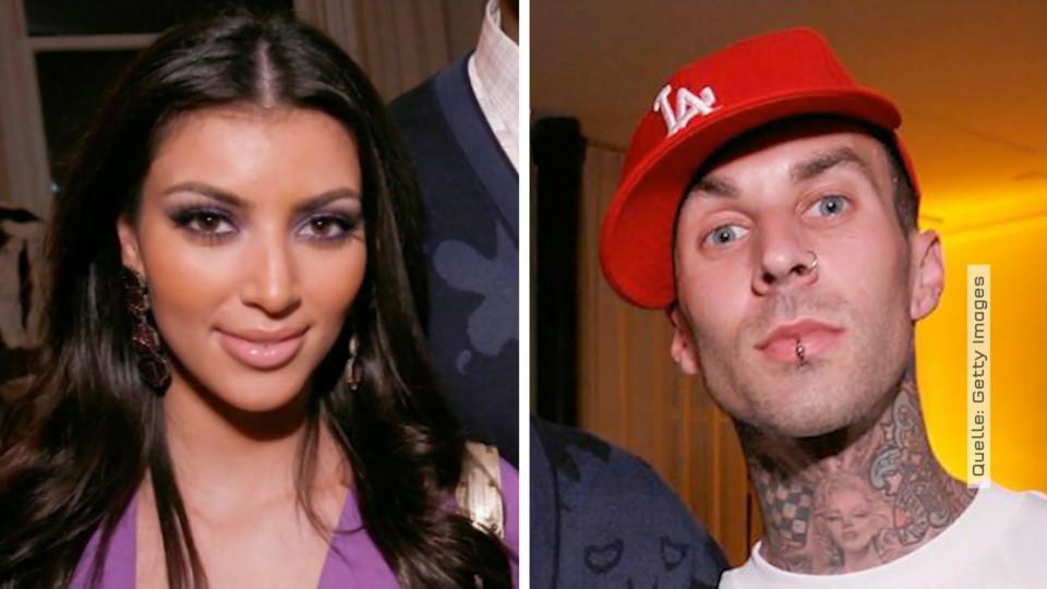Kim Kardashian soll Affäre mit Travis Barker gehabt haben