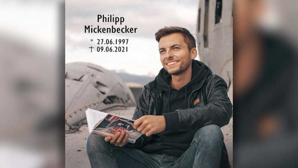 Diese Botschaft hinterlässt Philipp Mickenbecker der Welt