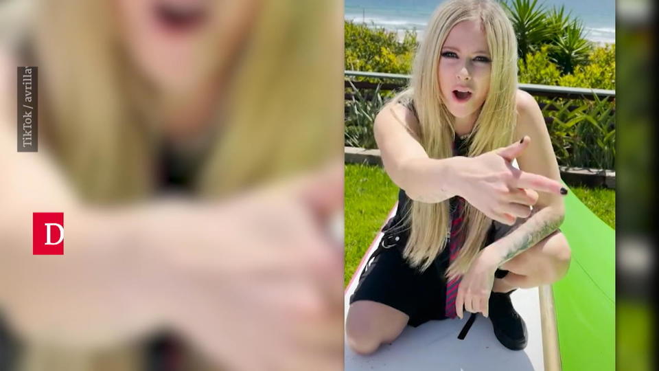 Avril Lavigne postet ihr erstes TikTok-Video