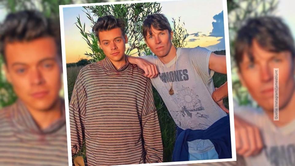 James Blunt teasert Songs mit Harry Styles an