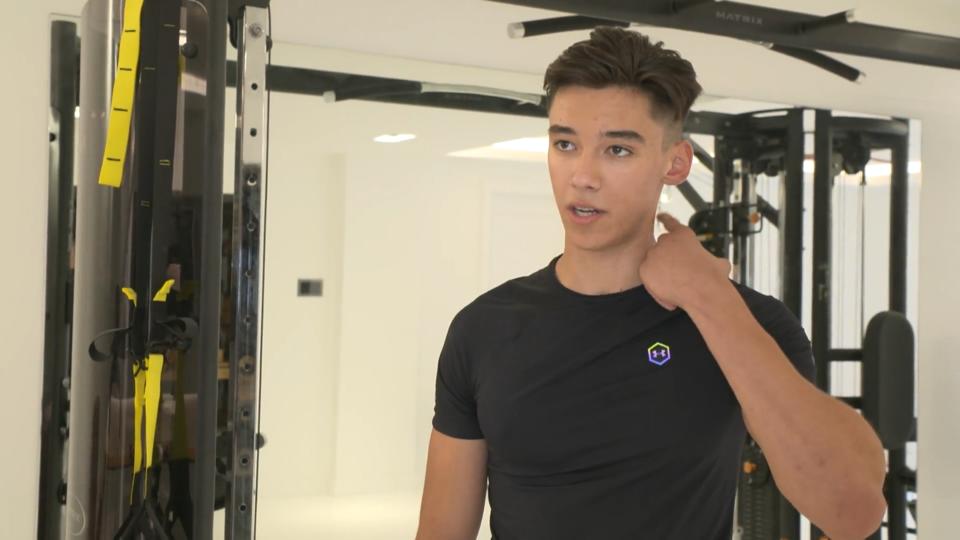 Diego Pooth ist ein Mucki-Mann