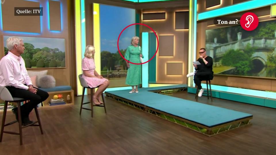 Lady Diana-Doppelgängerin in Morning Show