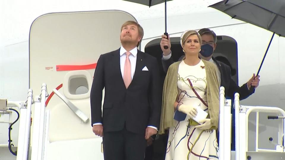 Willem-Alexander fliegt seine Máxima selbst nach Deutschland