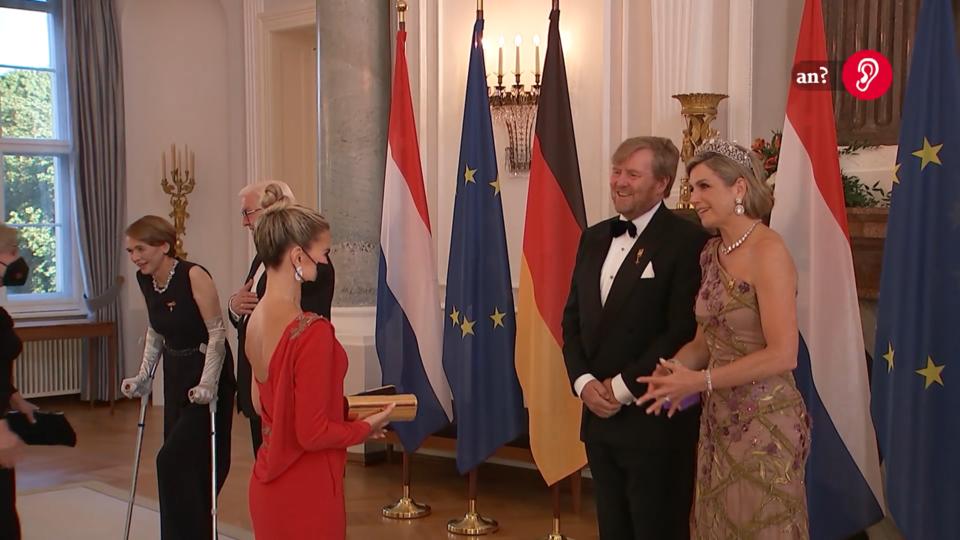 Sylvie Meis trifft niederländisches Königspaar