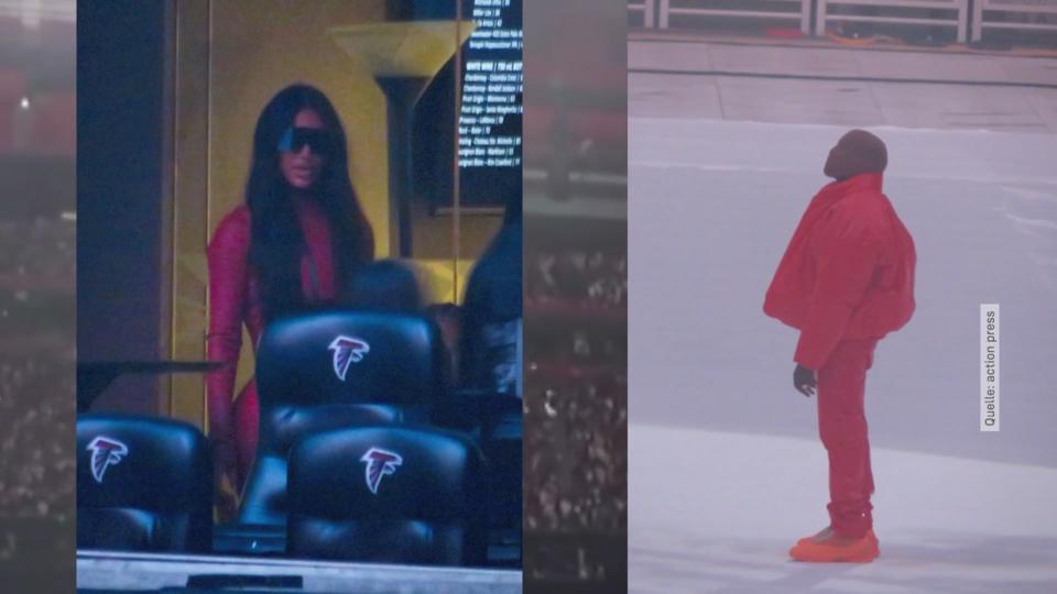 Bei Kim und Kanye scheint's wieder zu "matchen"