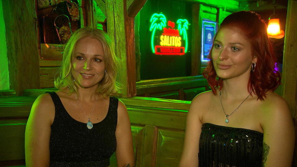 Vereint: Michelle und Tochter Marie