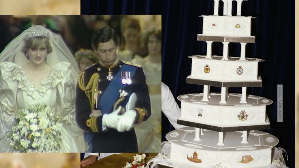 Lady Diana & Prinz Charles: Hochzeitstorte versteigert