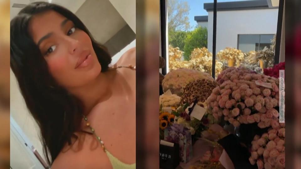 Kylie Jenner feierte ihren 24. mit einer Kunst-Party