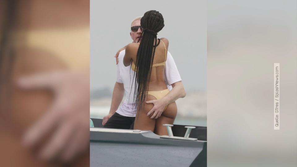 Boris Becker & seine neue Freundin Lilian turteln auf Ibiza