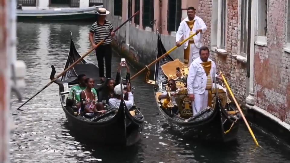 P. Diddy: Touri-Tag in Venedig