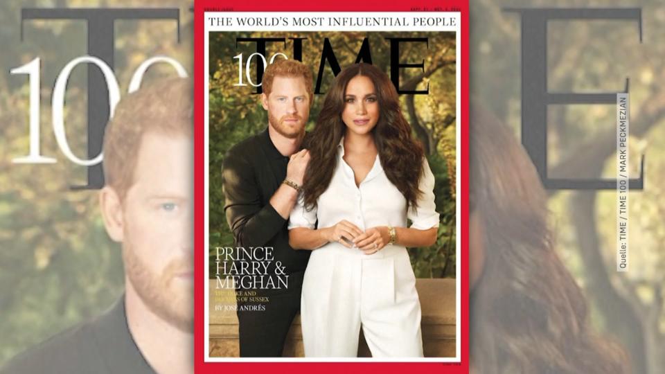 Harry und Meghans „Time 100“-Cover sorgt für Diskussionen