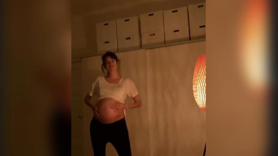 Marie Nasemann tanzt sich auf Geburt ein
