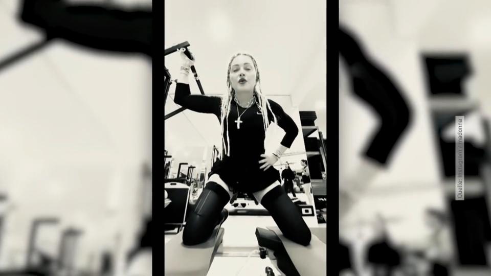 Madonna: Workout der besonderen Art