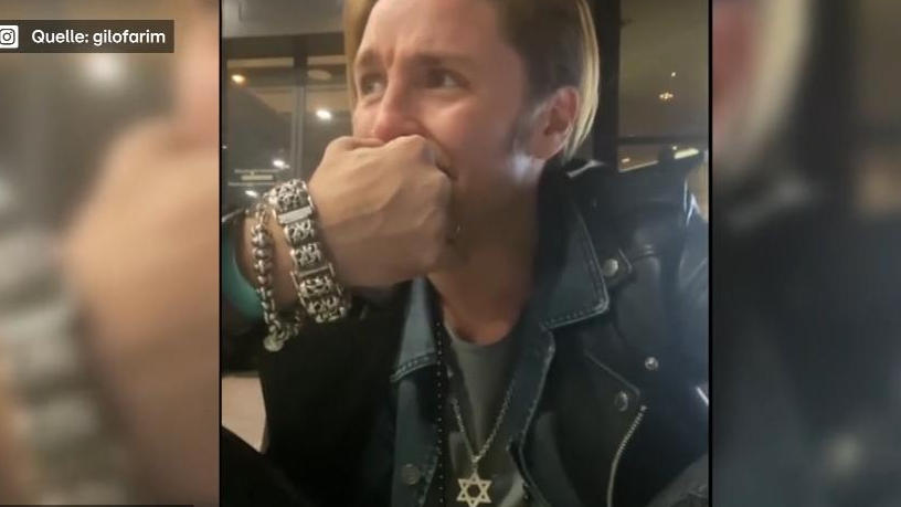Gil Ofarim ist den Tränen nahe